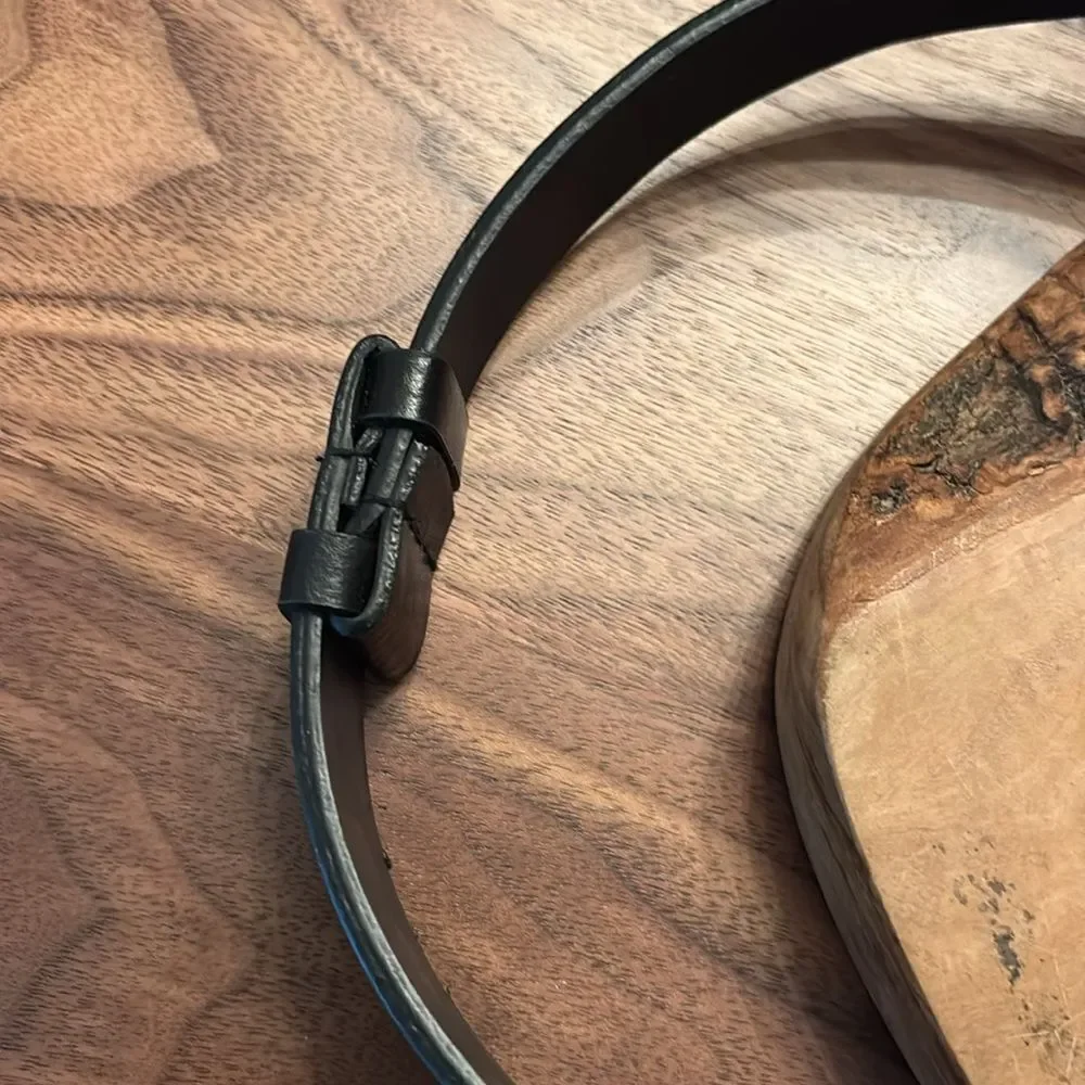 Chico's Black and Gold Women's Belt - S